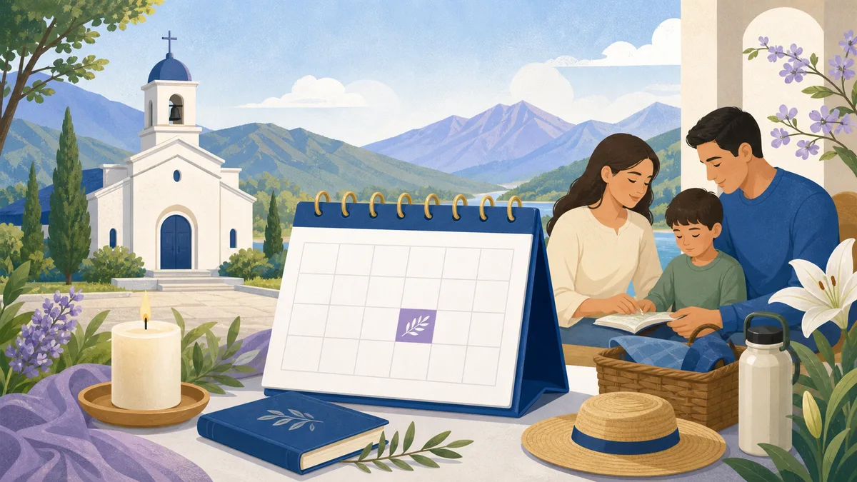 Ilustración del feriado de Viernes Santo en Bolivia 2026